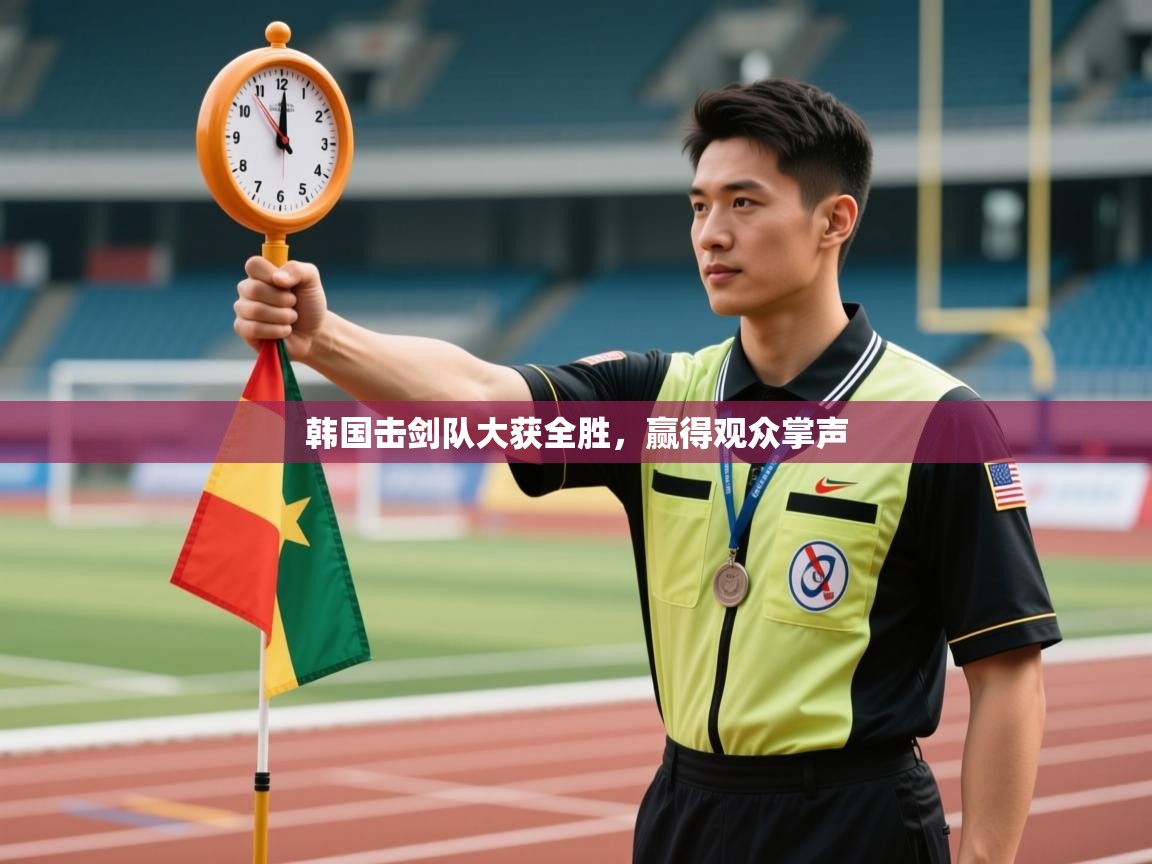 韩国击剑队大获全胜，赢得观众掌声  第2张